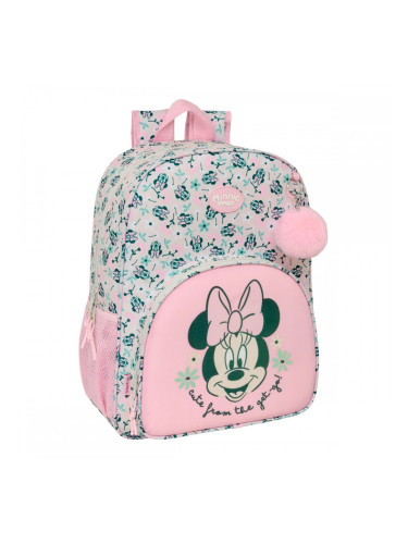 Училищна чанта Minnie Mouse Minty Розов 33 x 42 x 14 cm