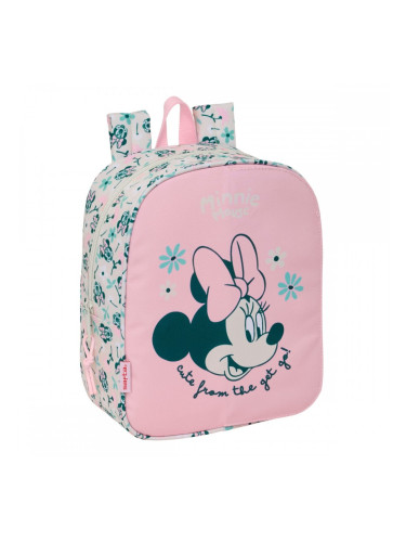 Училищна чанта Minnie Mouse Minty Розов 22 x 27 x 10 cm