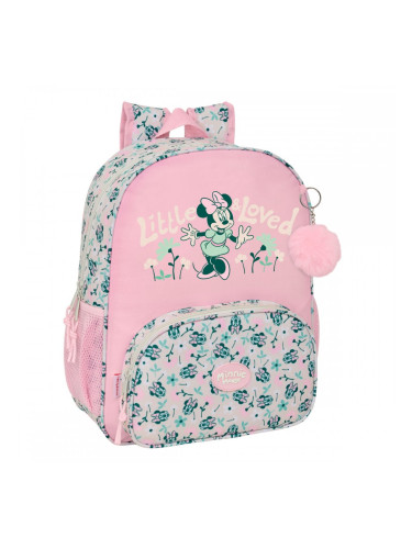 Училищна чанта Minnie Mouse Minty Розов 32 x 38 x 12 cm