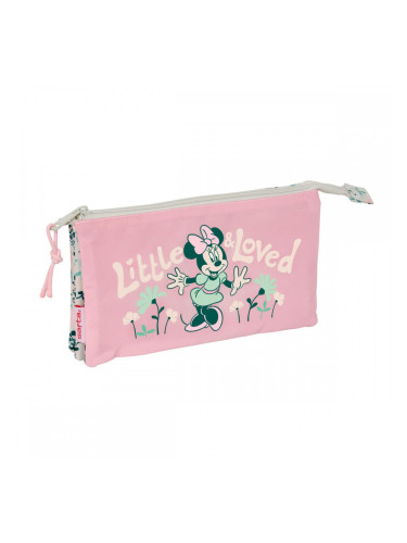 Пътническа Чанта Minnie Mouse Minty Розов 22 x 12 x 3 cm