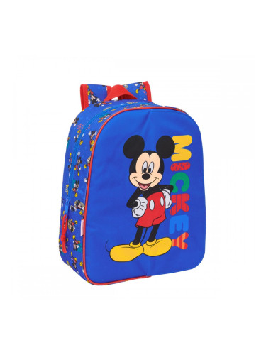 Училищна чанта Mickey Mouse Clubhouse Today Син 26 x 34 x 11 cm