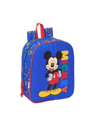 Училищна чанта Mickey Mouse Clubhouse Today Син 22 x 27 x 10 cm
