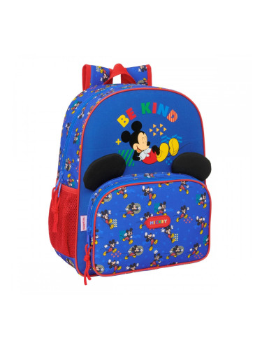 Училищна чанта Mickey Mouse Clubhouse Today Син 32 x 38 x 12 cm