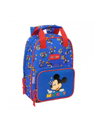 Училищна чанта Mickey Mouse Clubhouse Today Син 20 x 28 x 8 cm