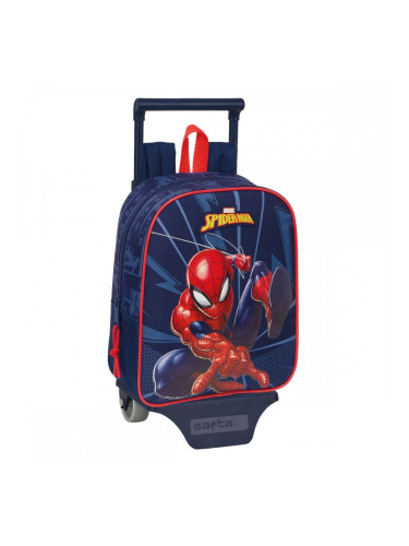 Училищна чанта Spider-Man Син 22 x 27 x 10 cm