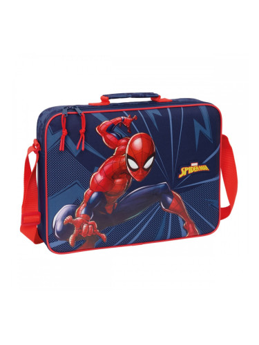 Училищна чанта Spider-Man Син 38 x 28 x 6 cm