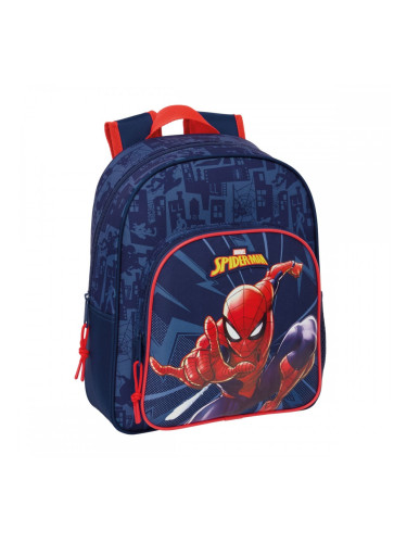 Училищна чанта Spider-Man Син 27 x 33 x 10 cm