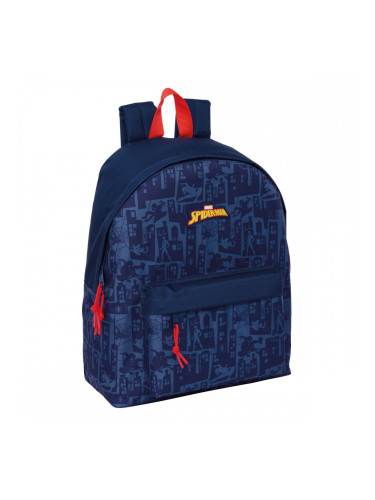 Училищна чанта Spider-Man Син 33 x 42 x 15 cm