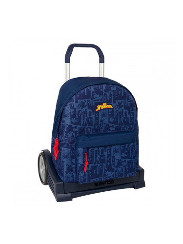 Училищна чанта Spider-Man Син 33 x 42 x 15 cm