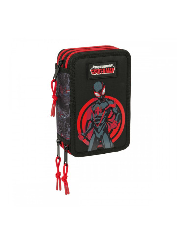 Пътническа Чанта Spider-Man Черен 12,5 x 19,5 x 5,5 cm 37 Части