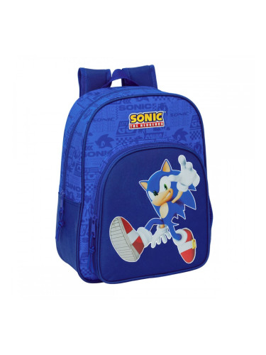 Училищна чанта Sonic Син 26 x 34 x 11 cm