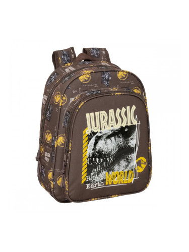 Училищна чанта Jurassic World Кафяв 27 x 33 x 10 cm