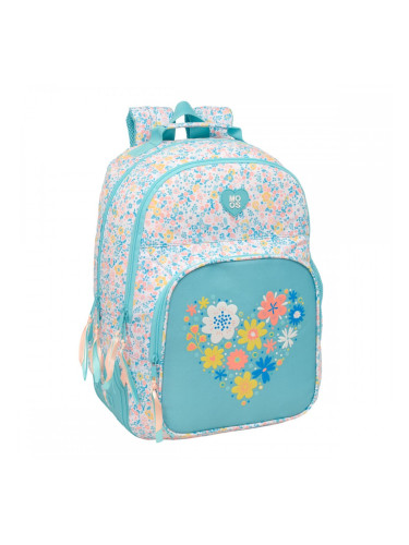 Училищна чанта Moos Fiori Многоцветен 32 x 42 x 15 cm