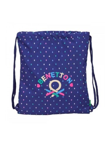 Раница с връвка Benetton Drop Многоцветен 35 x 40 x 1 cm