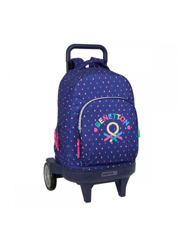 Училищна чанта Benetton Drop Многоцветен 33 x 45 x 22 cm