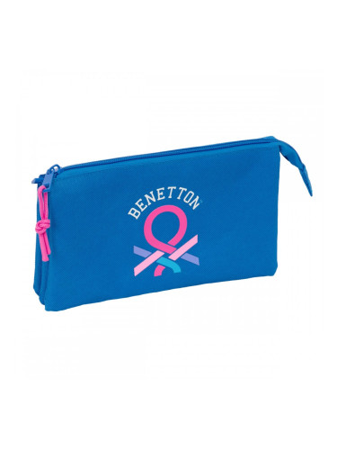 Пътническа Чанта Benetton Azulina Син 22 x 12 x 3 cm