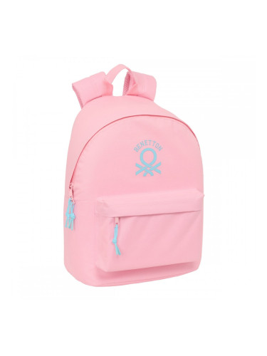Училищна чанта Benetton benetton basics Розов 31 x 41 x 16 cm