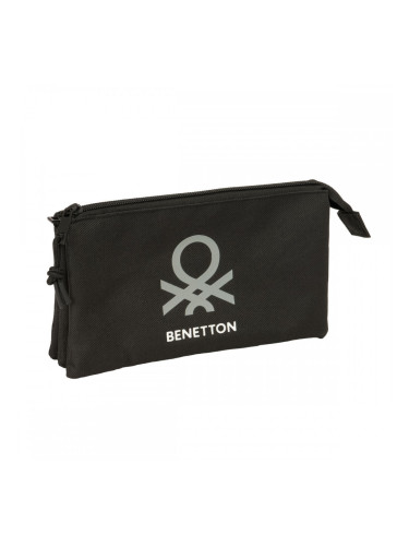 Пътническа Чанта Benetton Negro Черен 22 x 12 x 3 cm