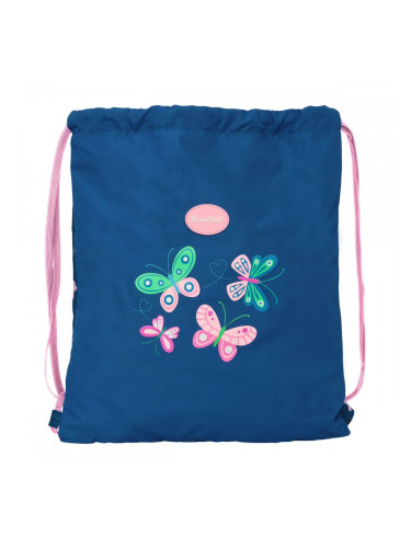 Раница с връвка BlackFit8 Mariposas Многоцветен 35 x 40 x 1 cm
