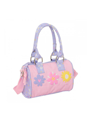 Чанта за Рамо Safta Bouquet Розов Люляк