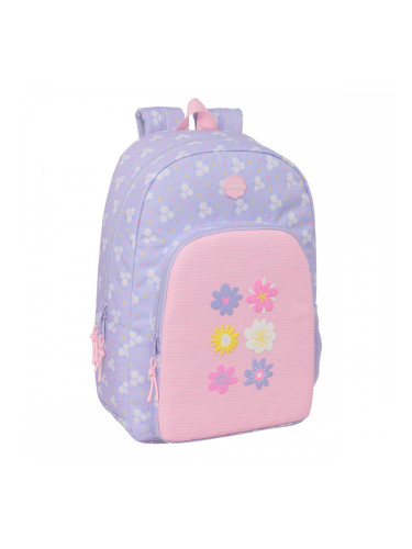 Училищна чанта Safta Bouquet Розов Люляк 30 x 46 x 14 cm