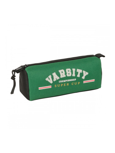 Пътническа Чанта BlackFit8 Varsity Черен Зелен 21 x 8 x 7 cm