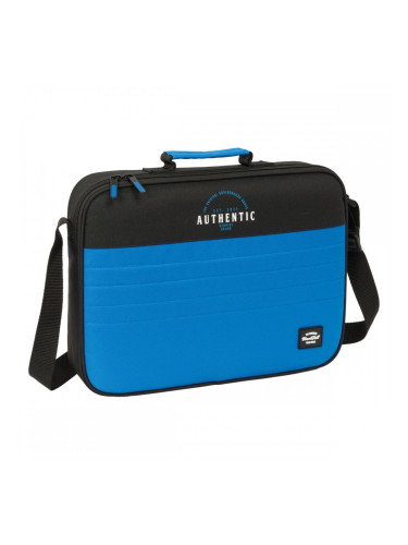 Училищна чанта BlackFit8 Underground Син Черен 38 x 28 x 6 cm