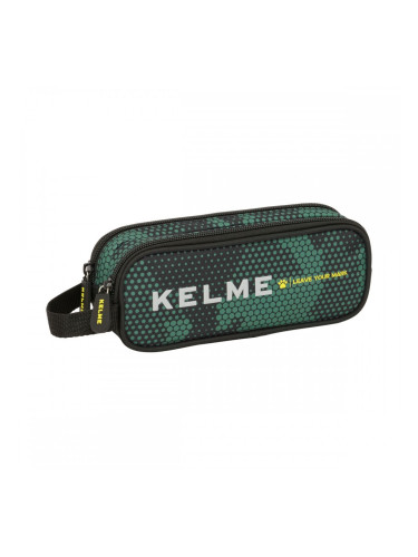 Пътническа Чанта Kelme Camo Черен Зелен 21 x 8 x 6 cm