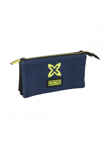 Училищна чанта Munich Track Син Черен 22 x 12 x 3 cm