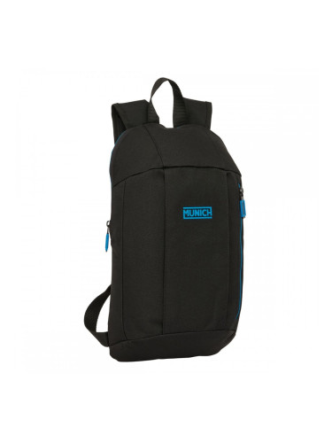 Училищна чанта Munich Road Син Черен 22 x 39 x 10 cm