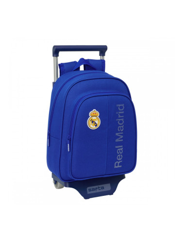 Училищна чанта Real Madrid C.F. Син 27 x 10 x 67 cm 27 x 33 x 10 cm