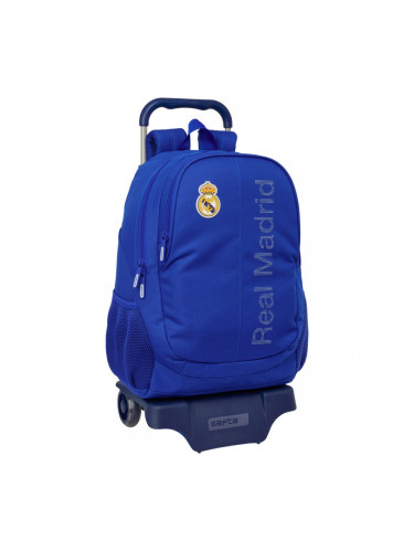 Училищна чанта Real Madrid C.F. Син 32 x 44 x 16 cm