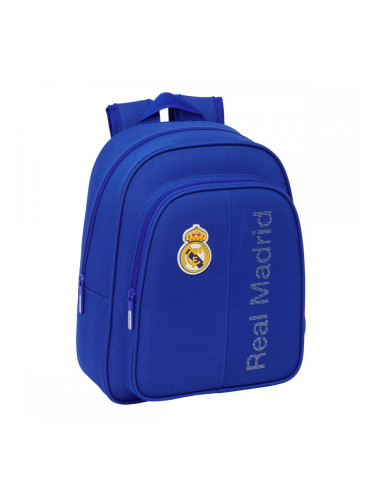 Училищна чанта Real Madrid C.F. Син 27 x 33 x 10 cm