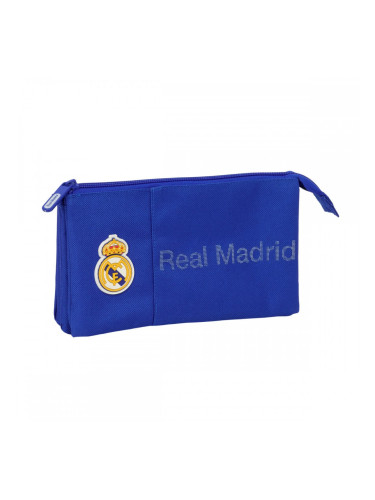 Пътническа Чанта Real Madrid C.F. Син 22 x 12 x 3 cm