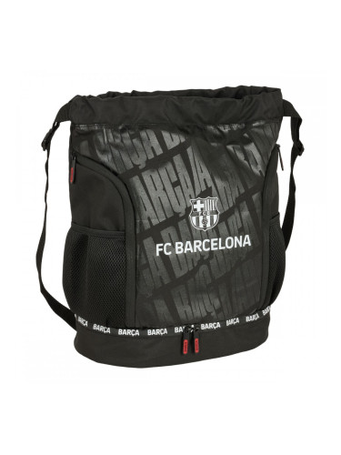 Раница с връвка F.C. Barcelona Черен 35 x 40 x 1 cm