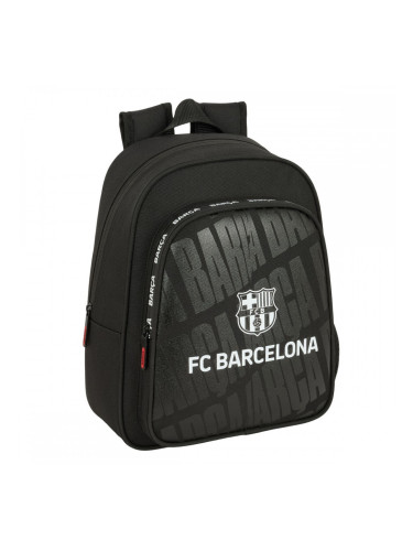 Училищна чанта F.C. Barcelona Черен 27 x 33 x 10 cm