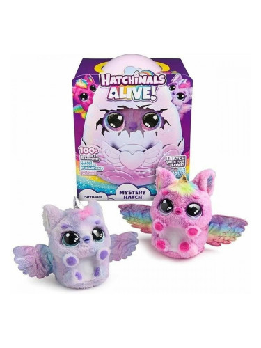 Кукла Бебе Spin Master Pufficorn Hatchimals Alive Secret Hatch