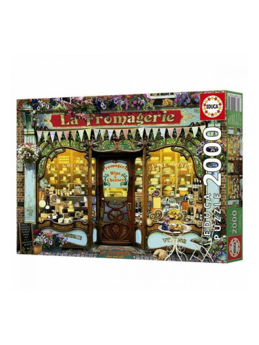 Пъзел Educa The fine cheese shop 2000 Части