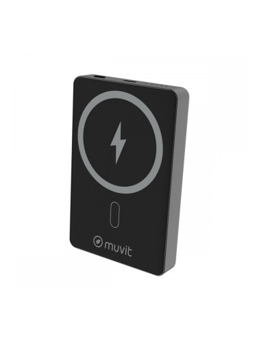Powerbank Muvit for Change Черен Алуминий 10000 mAh