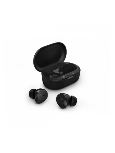 Безжични Слушалки с Кутия за Зареждане Philips TAT1209BK Черен