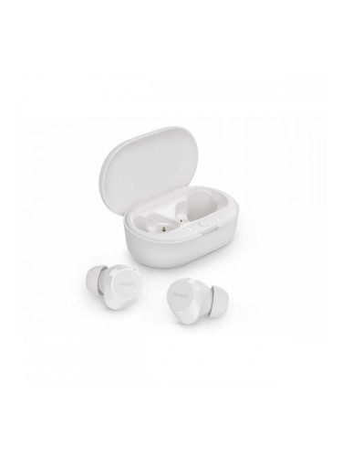 Безжични Слушалки с Кутия за Зареждане Philips TAT1209WT Бял