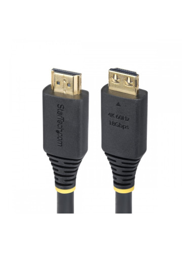 Кабел HDMI Startech HDMI2-CABLE-GRIP-5M Черен 5 m