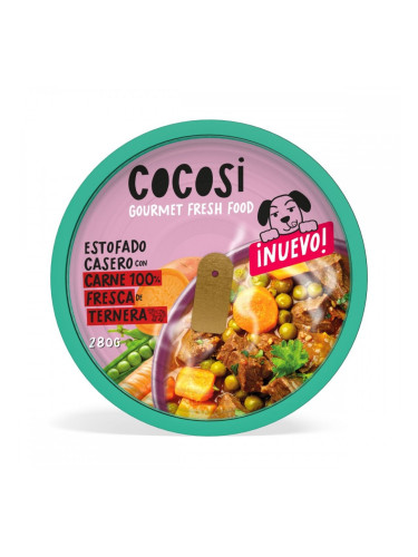 Мокра храна Cocosi ESTOFADO CASERO Говеждо месо 280 g 9 броя
