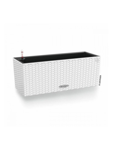 Саксия Lechuza Бял Черен полипропилен