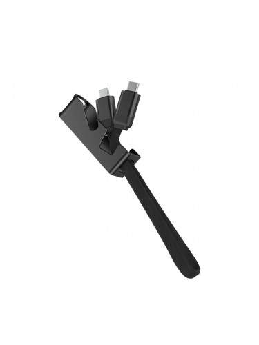 USB Cable Muvit MC167-RA-A Черен