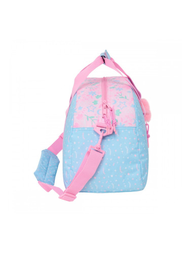 Спортна Чанта BlackFit8 Smile Розов Светло син 50 x 26 x 20 cm