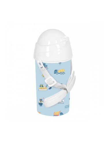 Бутилка за вода Safta Gruas PVC 500 ml