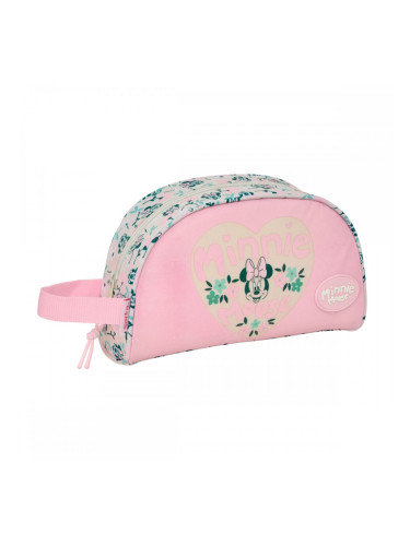 Пътническа Чантичка Minnie Mouse Minty Розов 26 x 16 x 9 cm