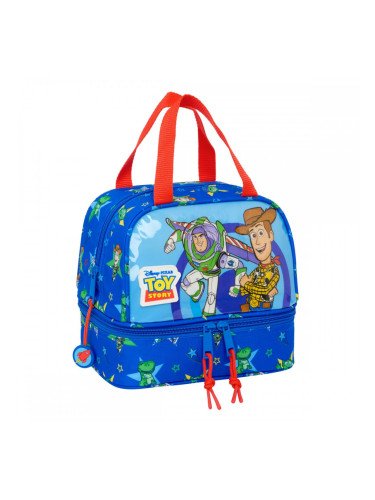 Термо чанта Toy Story Good vibes Син 20 x 20 x 15 cm