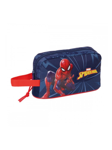 Термо чанта Spider-Man Син 21,5 x 12 x 6,5 cm